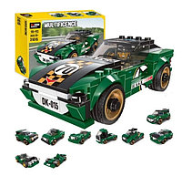 31015 Конструктор Decool Автомобиль спорткар 10 в 1, 195 деталей, аналог Лего Техник (LEGO Technic) 195
