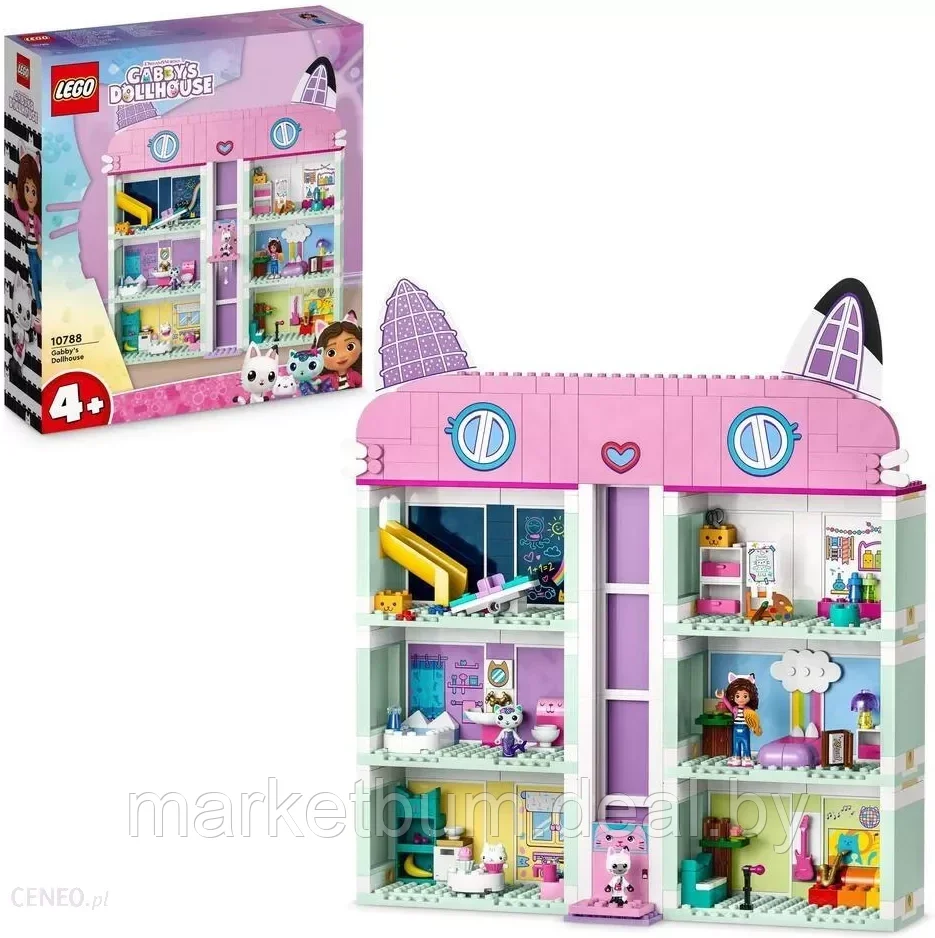 LEGO Кукольный домик Габби 10788, Кукольный домик Габби - фото 1 - id-p215473082