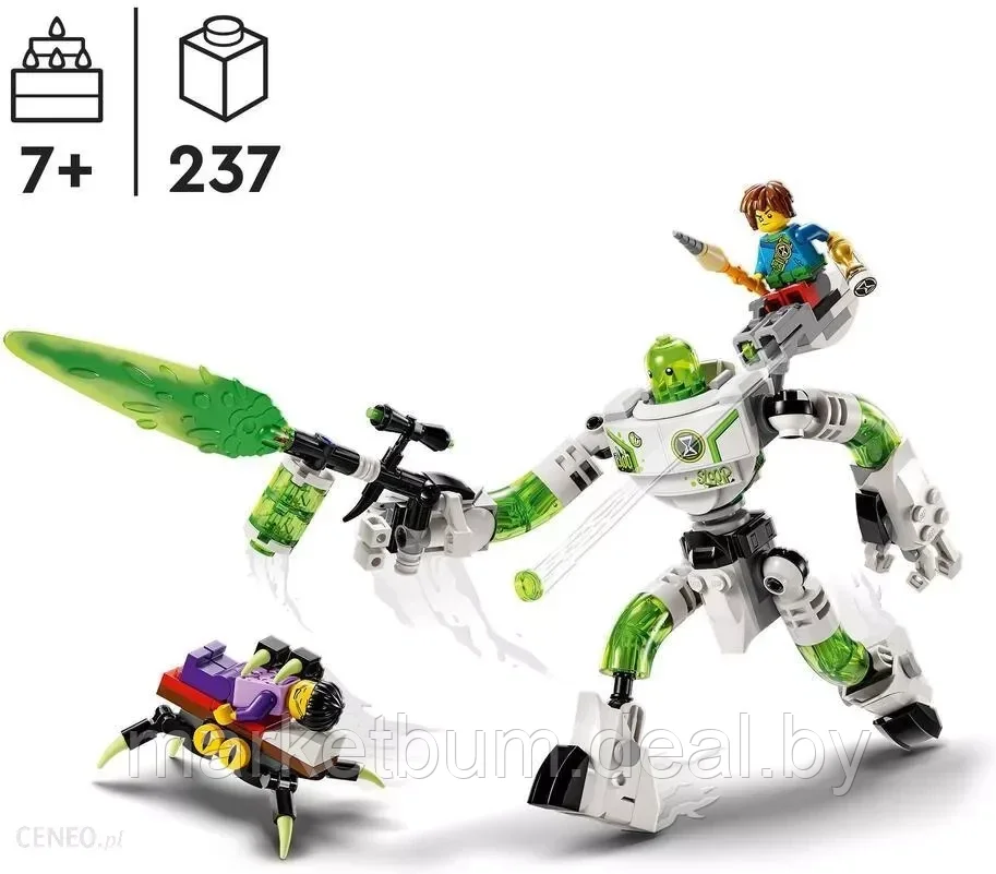 Конструктор LEGO DREAMZzz 71454, Матео и робот Z-Blob - фото 3 - id-p216362961