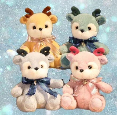 Мягкая игрушка Оленёнок, разные цвета, 30 см
