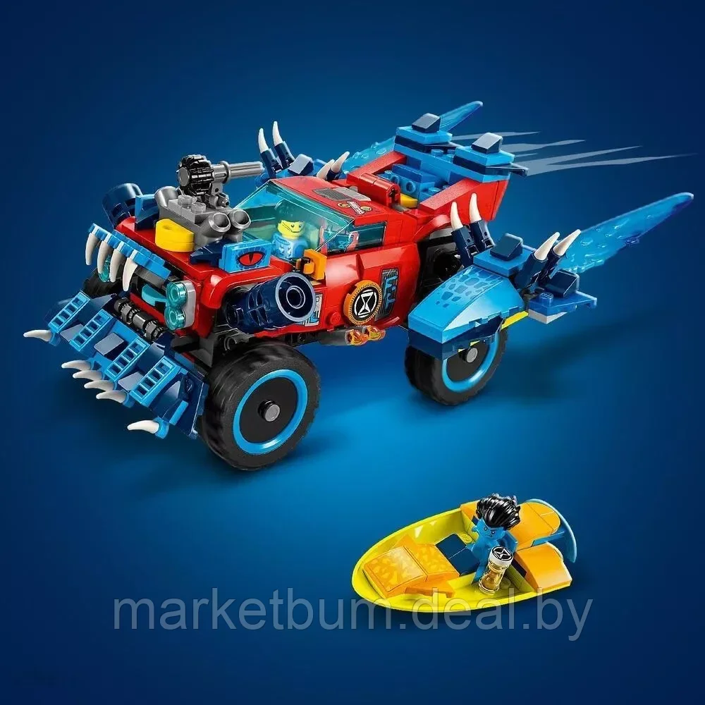 Конструктор LEGO DREAMZzz 71458, Машинка-крокодил - фото 7 - id-p216363640