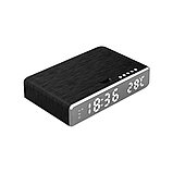 Электронные часы c  беспроводной зарядкой и стерилизатором Box, фото 3
