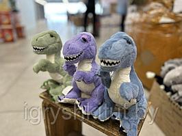 Мягкая игрушка Динозавр, разные цвета, 28 см