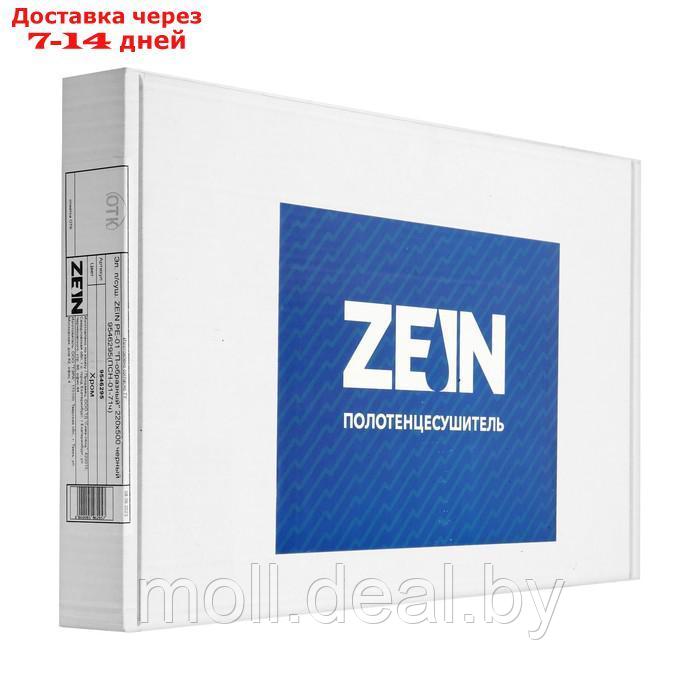 Полотенцесушитель электрический ZEIN, PE-01, П-образный, 220х500 мм, черный - фото 8 - id-p216351778