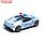 Машина "Crazy race, полиция", русская озвучка, свет, работает от батареек, цвет белый, фото 3