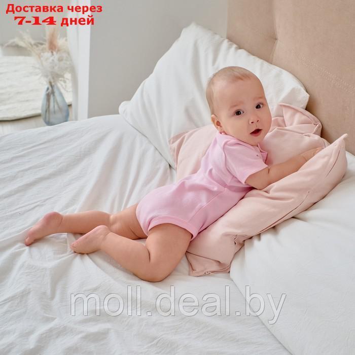 Боди детский MINAKU, цвет розовый, рост 62-68 см - фото 3 - id-p216348670
