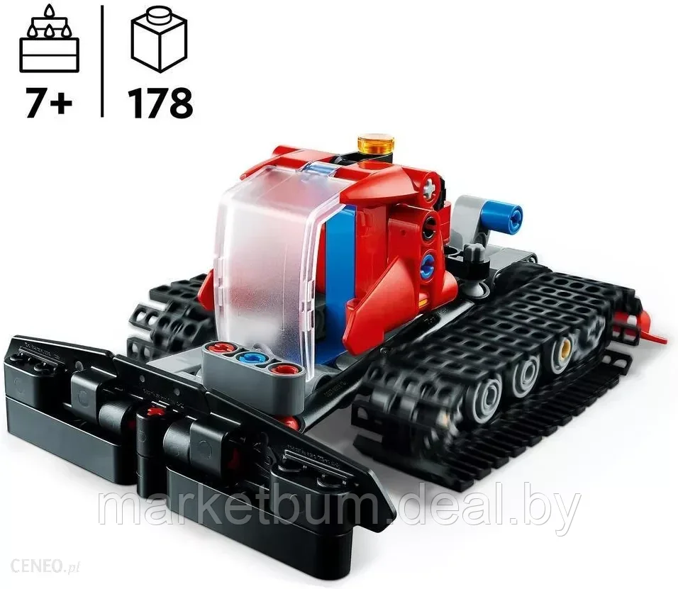 Конструктор LEGO Technic 42148, «Снегоуборщик» - фото 3 - id-p216364807