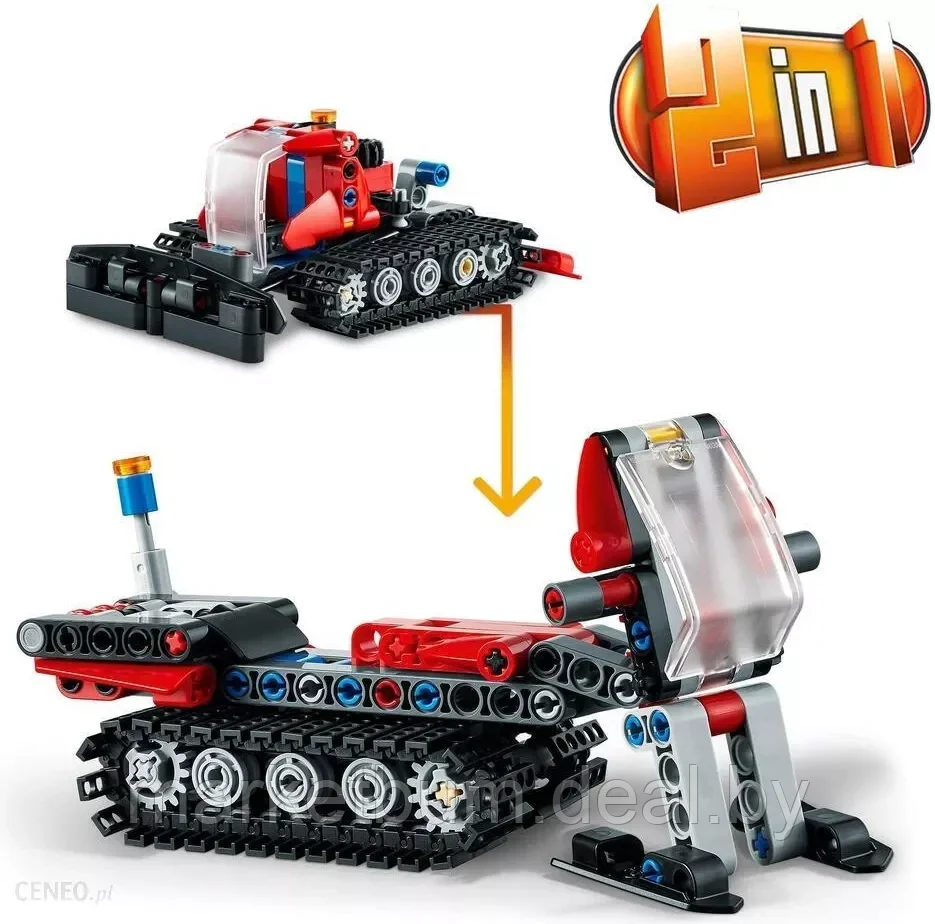Конструктор LEGO Technic 42148, «Снегоуборщик» - фото 4 - id-p216364807