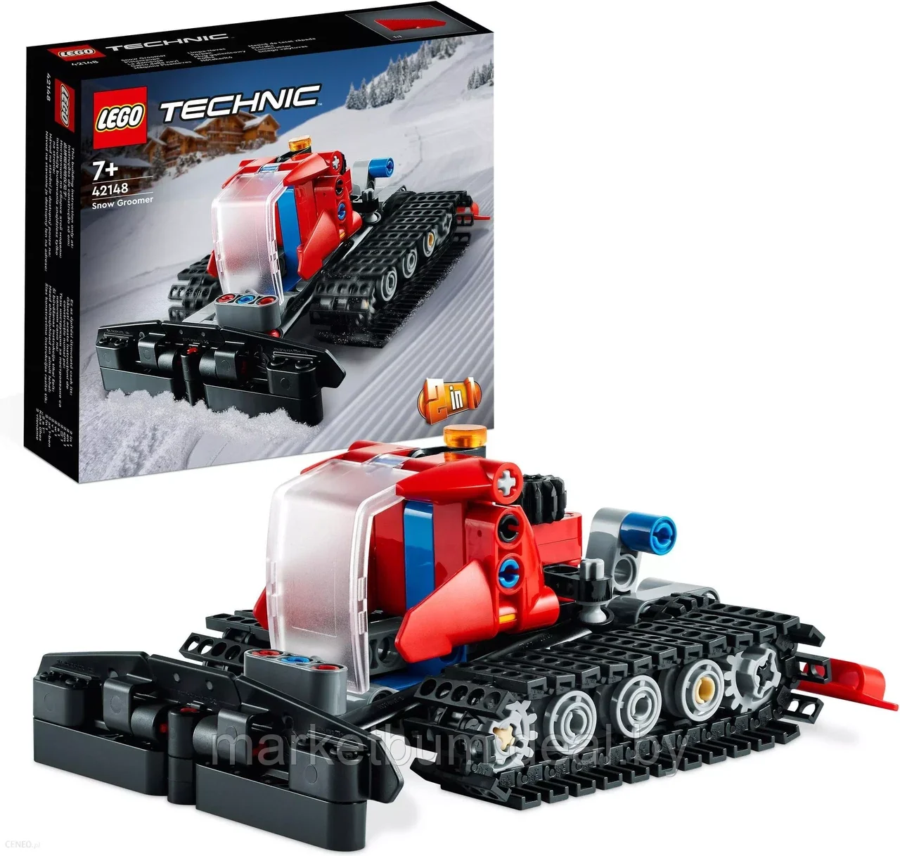 Конструктор LEGO Technic 42148, «Снегоуборщик» - фото 1 - id-p216364807