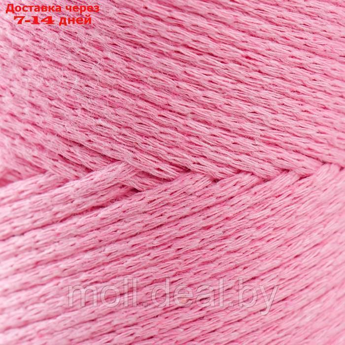 Пряжа "Macrame Cotton" 20% полиэстер, 80% хлопок 225м/250гр (779 ярк.розовый) - фото 3 - id-p216348880