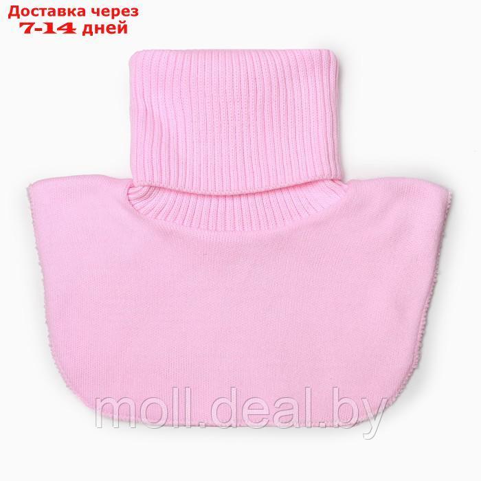 Манишка детская, цвет розовый, размер 50-52 - фото 1 - id-p216355251