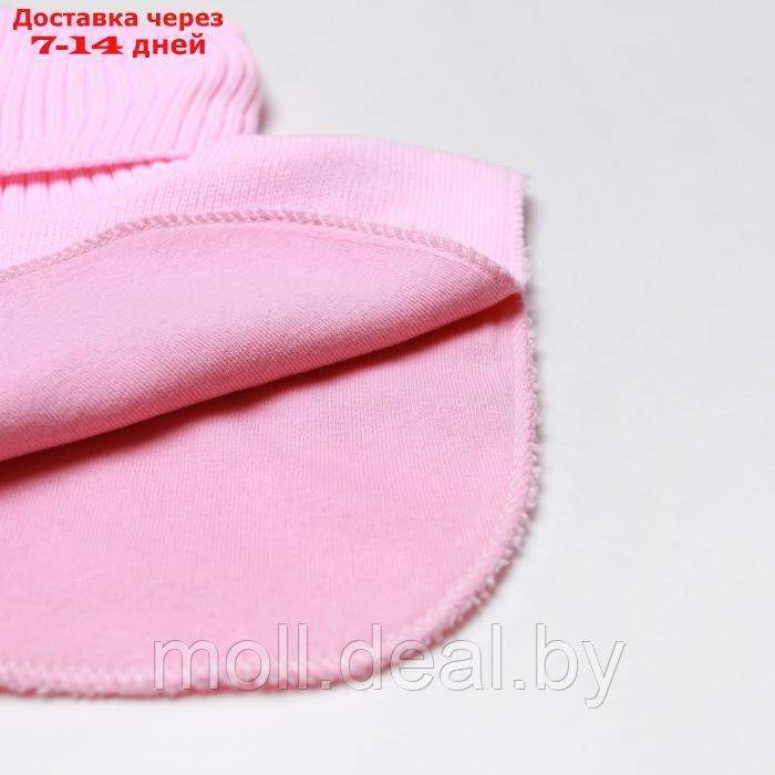 Манишка детская, цвет розовый, размер 50-52 - фото 2 - id-p216355251