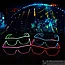 Очки для вечеринок с подсветкой (три режима подсветки) разные цвета, фото 4