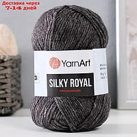 Пряжа "Silky Royal" 65% мерин.шерсть, 35% иск.шелк 140м/50г (435 моренго)