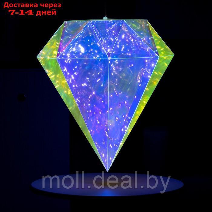 Светодиодная фигура "Бриллиант" 43 × 54 × 43 см, пластик, 220 В, свечение белое - фото 4 - id-p216354491