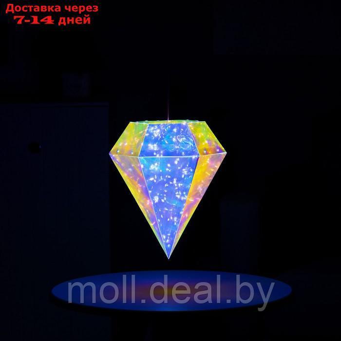 Светодиодная фигура "Бриллиант" 25 × 30 × 25 см, пластик, 220 В, свечение белое - фото 4 - id-p216354503