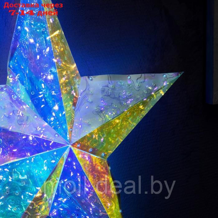 Светодиодная фигура "Звезда" 60 см, пластик, 220 В, свечение белое - фото 3 - id-p216354504