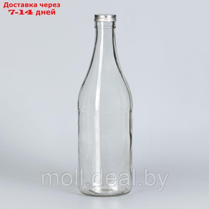 Бутылка "Чекушка", с крышкой, стеклянная, 3.25л - фото 1 - id-p216354508