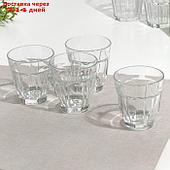Набор стаканов "Время дегустаций. Лимонад", стеклянный, 250 мл, 4 шт