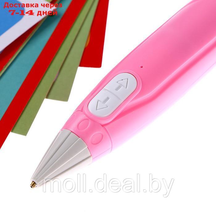 3D ручка "Новый год" набор PСL пластика, мод. PN008, цвет розовый - фото 4 - id-p216353668