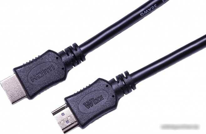 Кабель Wize HDMI - HDMI C-HM-HM-10M (10 м, черный) - фото 1 - id-p216366898