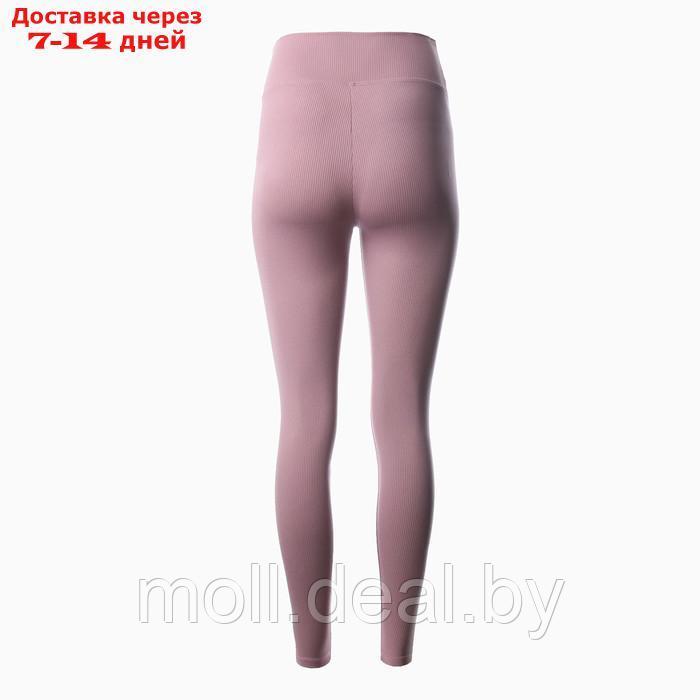 Леггинсы спортивные женские MINAKU цвет розовый, размер 42 - фото 2 - id-p216354726