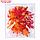 Декор "Осенняя веточка с листьями" набор 15 шт, размер 1 шт 13,5*13*0,2 см, фото 6