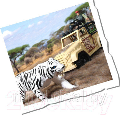 Игровой набор Chap Mei Белый тигр в джунглях / 549004 - фото 5 - id-p216371219
