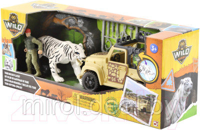 Игровой набор Chap Mei Белый тигр в джунглях / 549004 - фото 6 - id-p216371219