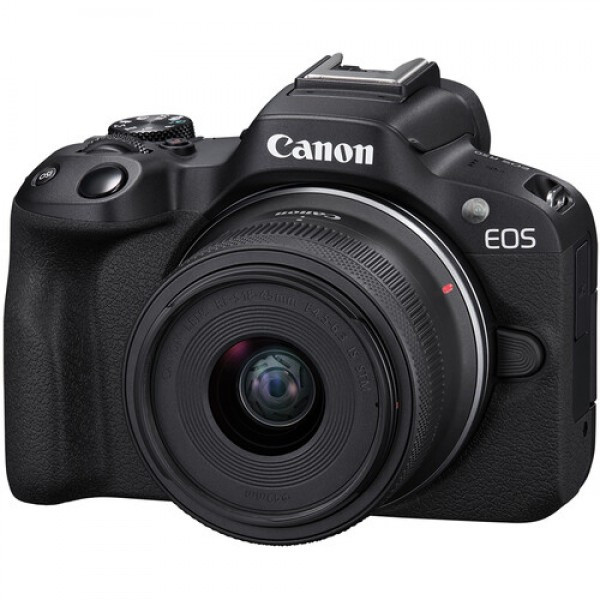 Фотоаппарат беззеркальный Canon EOS R50 Kit 18-45 IS STM Черный - фото 2 - id-p216370304