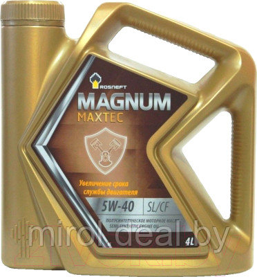 Моторное масло Роснефть Magnum Maxtec 5W40 - фото 1 - id-p216371406