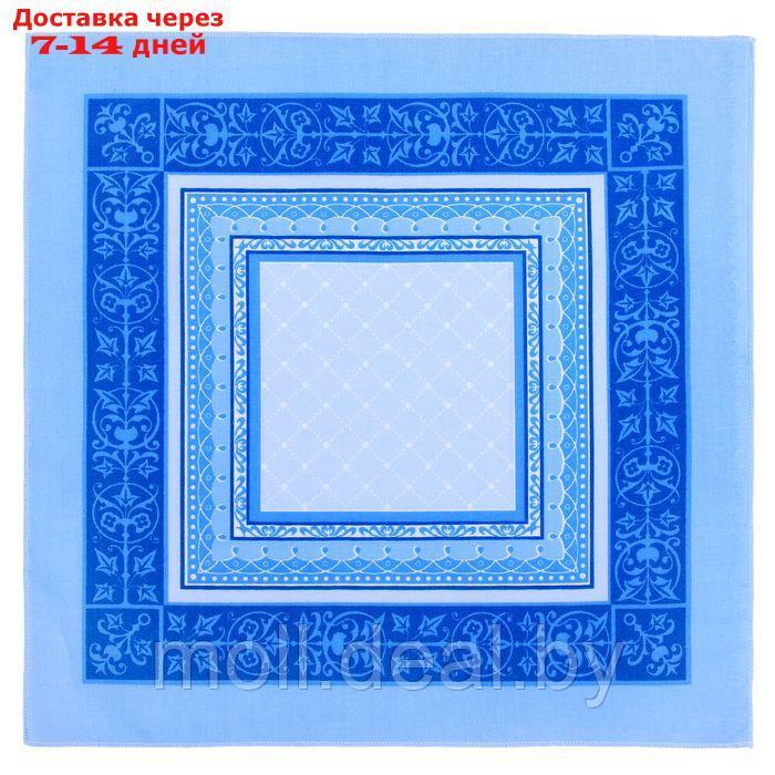 Мужские носовые платки "Этель" размер 30х30 см, (набор 12 шт,), цвет синий, рисунок МИКС - фото 5 - id-p216349287