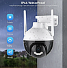 Уличная камера видео наблюдения Wi FI IP Smart Camera, 4 MP, 4 х-ZOOM (датчик движения, режимы день/ночь,, фото 10