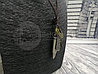 Подвеска с кулонами Крест, Медальон, Кольцо, Пуля 3.5 см (универсальная регулировка длины) Сталь, черный, фото 7