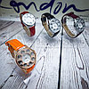 Часы женские Chopard Argent Geneve S9204 со стразами Черный, фото 2