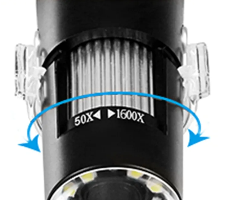 Цифровой USB-микроскоп Digital microscope electronic magnifier (4-х кратный ZOOM, с регулировкой 50-1600) - фото 4 - id-p216374418