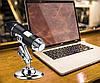 Цифровой USB-микроскоп Digital microscope electronic magnifier (4-х кратный ZOOM, с регулировкой 50-1600), фото 5