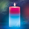 Магическая восковая свеча Candled Magic 7 Led меняющая цвет (на светодиодах), фото 10