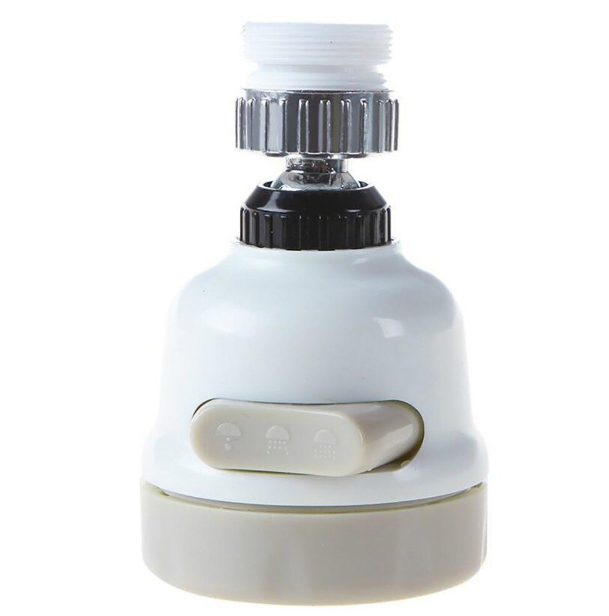 Насадка для крана (экономитель воды, аэратор) Universal Splashproof Head Без упаковки - фото 3 - id-p216374633