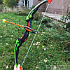 Игровой набор: Светящийся лук и стрелы на присосках Archery Set 881-23A, 6 Зеленый, фото 10