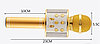 Беспроводной Bluetooth микрофон WS-858 (CT007) Золото, фото 4