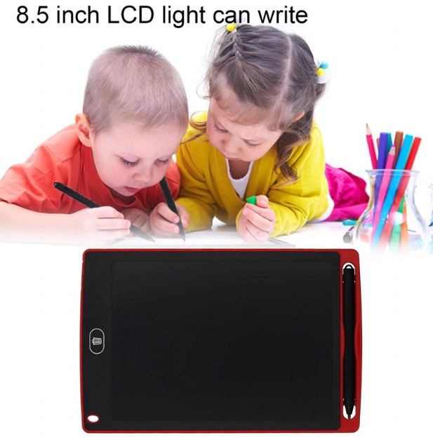 Графический обучающий планшет для рисования (планшет для заметок), 8.5 дюймов Writing Tablet II Красный - фото 4 - id-p216374645