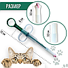 Многоразовый шприц (таблеткодаватель) Feeding Kit для домашних животных (2 насадки для жидких и твердых, фото 4