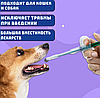 Многоразовый шприц (таблеткодаватель) Feeding Kit для домашних животных (2 насадки для жидких и твердых, фото 8