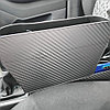 Карман-органайзер автомобильный между сиденьем и консолью с подстаканником Черный, фото 2