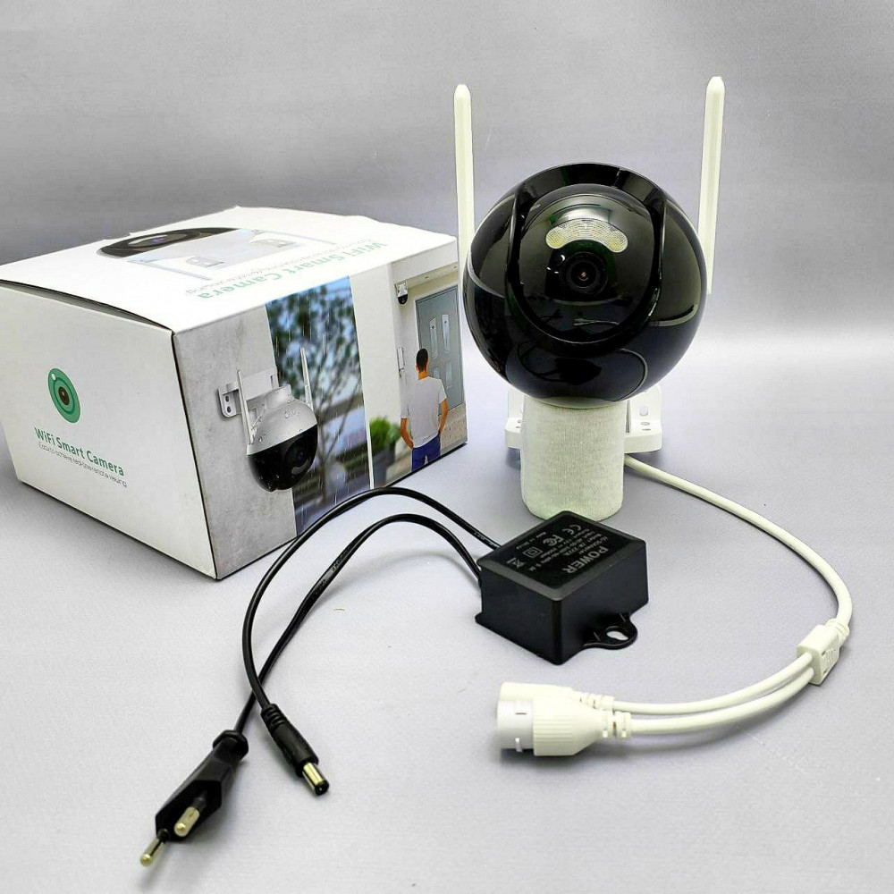 Уличная камера видео наблюдения Wi FI IP Smart Camera XYZ-Q18, 4 MP, 4 х-ZOOM (датчик движения, режимы - фото 10 - id-p216372929