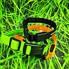 Светящийся ошейник для собак (3 режима) Glowing Dog Collar Черный L (MAX 50 sm), фото 5