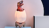 Светодиодный ночник Мезозой (лампа - ночник) 3D Динозавр игрушка с пультом управления, 16 цветов Паразауролоф, фото 5