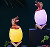 Светодиодный ночник Мезозой (лампа - ночник) 3D Динозавр игрушка с пультом управления, 16 цветов Паразауролоф, фото 9