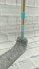 Швабра - щетка - пылеочиститель для мытья пола плоская, гибкая, для труднодоступных мест с насадкой из, фото 3